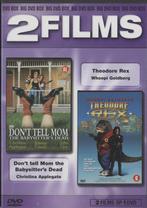 (20) 2 Films: Don't Tell Mom & Theodore REX: met Goldberg, Cd's en Dvd's, Dvd's | Komedie, Gebruikt, Ophalen of Verzenden, Actiekomedie