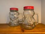 Drinkbekers, sneeuwpop 6x en kerstman 6x, Ophalen, Zo goed als nieuw