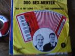 duo bex menten - kermisorgel // this is my song  9s, Cd's en Dvd's, 7 inch, Single, Ophalen of Verzenden, Zo goed als nieuw
