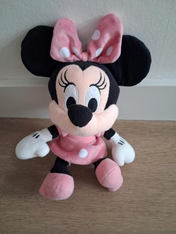 Knuffel Minnie Mouse roze muis Disney L153 beschikbaar voor biedingen