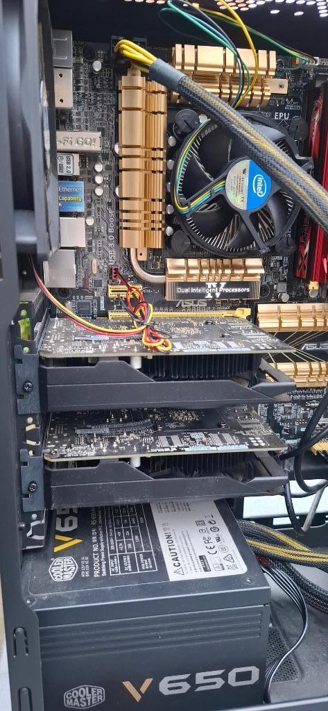 computer, Computers en Software, Desktop Pc's, Gebruikt, SSD, 64 GB of meer, Gaming, Ophalen