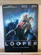 LOOPER (2012) Bruce Willis / Emily Blunt - Dvd Steelcase, Vanaf 16 jaar, Ophalen of Verzenden, Zo goed als nieuw, Science Fiction