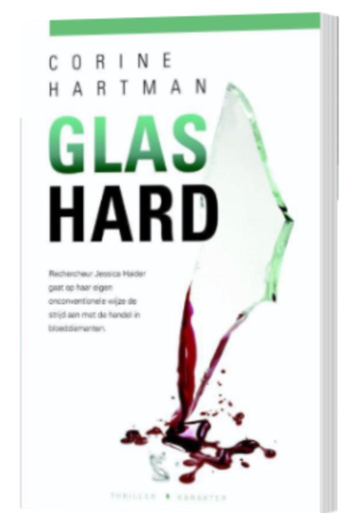 Corine Hartman - Glashard - Jessica Haider 2 -, Boeken, Thrillers, Zo goed als nieuw, Ophalen of Verzenden