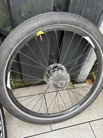 Wielset 27.5  met banden en voorvork, Fietsen en Brommers, Fietsonderdelen, Ophalen of Verzenden, Gebruikt, Mountainbike, Wiel