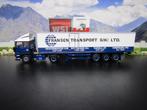 Wsi 01-4501 Daf 2800 , Fransen Transport UK LTD, Hobby en Vrije tijd, Modelauto's | 1:50, Ophalen, Nieuw, Bus of Vrachtwagen, Wsi
