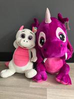 Twee draken knuffels, Verzenden, Zo goed als nieuw, Overige typen