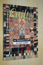 Quilts een Nederlands traditie quilten patchwork quilt, Gelezen, Ophalen of Verzenden