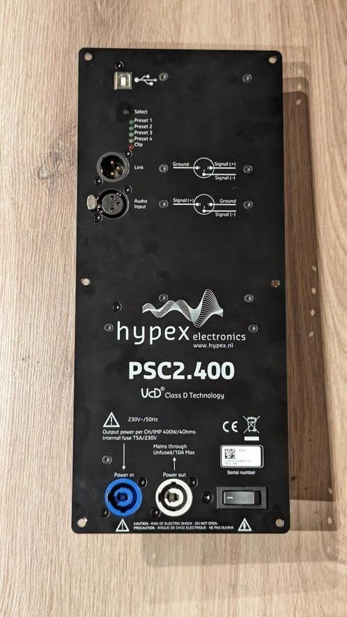 Hypex PSC2.400 DSP versterker module 2x400W, Audio, Tv en Foto, Versterkers en Receivers, Stereo, 120 watt of meer, Overige merken