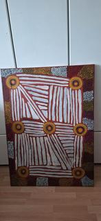 Aboriginal art schilderij, Ophalen