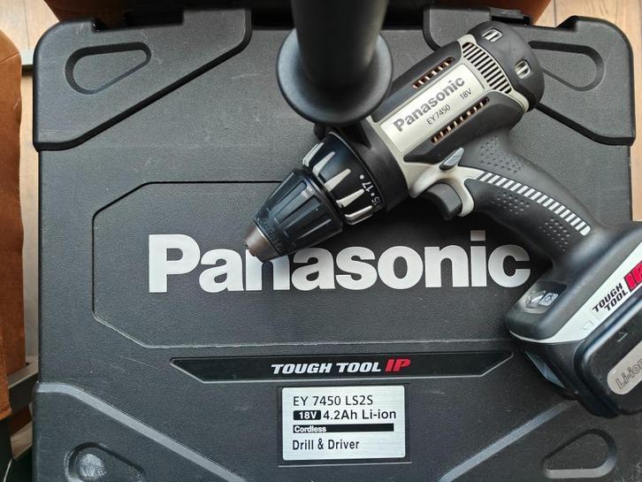 Panasonic 18V Accuboormachine, Doe-het-zelf en Verbouw, Gereedschap | Boormachines, Gebruikt, Boormachine, Ophalen