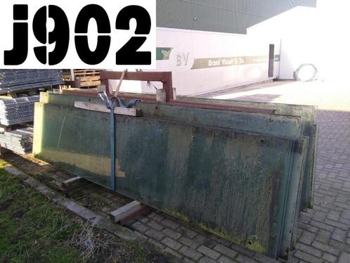 Partij glasplaten gehard glas terras platen, Doe-het-zelf en Verbouw, Glas en Ramen, Gebruikt, Glasplaat, 80 tot 120 cm, 160 cm of meer