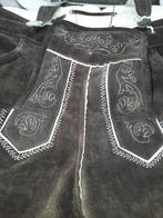 Echte originele lederhosen. Echt leer. Zware broek maat 54., Ophalen of Verzenden, Zo goed als nieuw, Maat 52/54 (L)