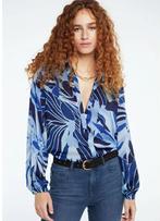 Fabienne Chapot Frida blouse blauw mt44, Blauw, Maat 46/48 (XL) of groter, Ophalen of Verzenden, Zo goed als nieuw