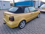 Volkswagen Golf 1.6 Cabriolet 74KW 2000, Voorwielaandrijving, 1131 kg, Stof, Zwart