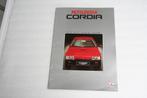 Folder Mitsubishi Cordia (06-1982) (26), Ophalen of Verzenden, Nieuw, Mitsubishi