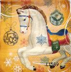 Servetten decoupage/bullet journal – paard draaimolen L1589, Verzenden, Nieuw, Materiaal