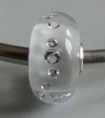 Trollbeads DIAMOND-LIKE WIT beschikbaar voor biedingen