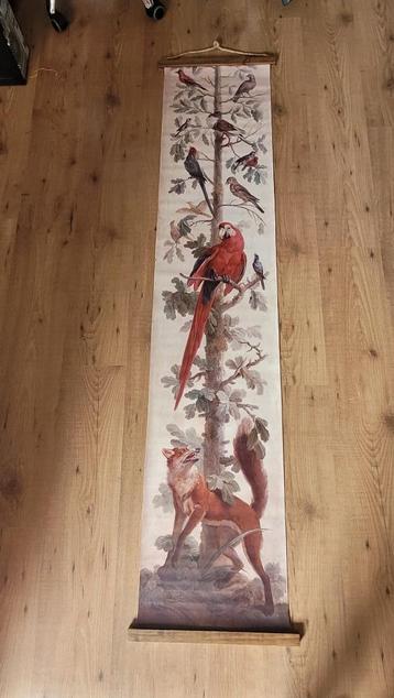 Wanddecoratie in mooie warme kleuren 0,40 x 2,00 mtr. beschikbaar voor biedingen