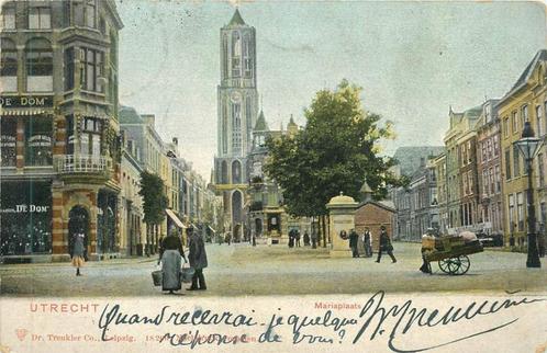 (381-253-021) Utrecht Mariaplaats, Verzamelen, Ansichtkaarten | Nederland, Utrecht, Voor 1920, Verzenden