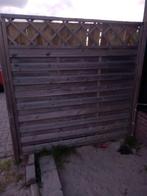 2 de schuttingen geïmpregneerd, Tuin en Terras, Schuttingen, Ophalen, Gebruikt, Minder dan 3 meter