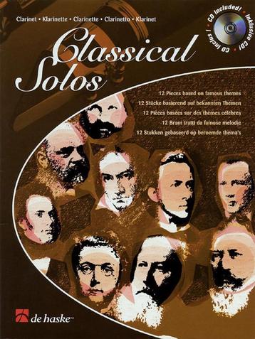 Klarinet gr. 3: Classical Solos Clarinet + cd-aanbevolen beschikbaar voor biedingen