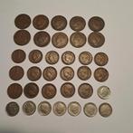 Munten Nederland Wilhelmina 1948, Ophalen of Verzenden, Overige landen