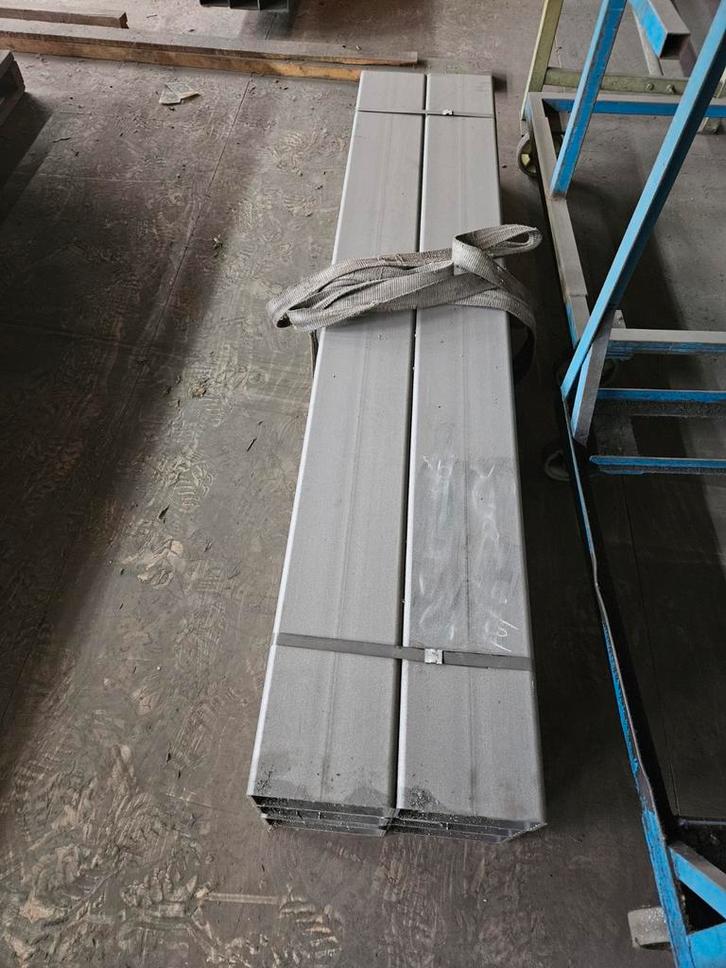 Stalen Kokers 200x100x6 en 5mm, Doe-het-zelf en Verbouw, Metalen, Gebruikt, IJzer, Ophalen