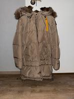 Parajumpers Long Bear Jas met Bont - Goede Staat!, Kleding | Dames, Ophalen of Verzenden, Gedragen, Maat 38/40 (M), Beige