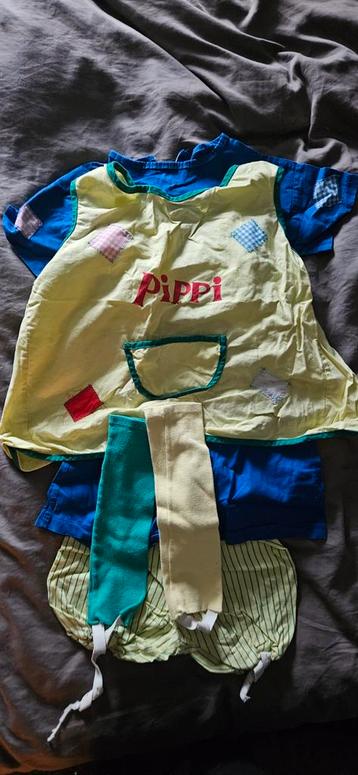 Pippi Langkous kleding set vanaf 5 jaar  beschikbaar voor biedingen