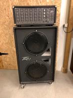 Peavey pa-400 en 215 cab, Muziek en Instrumenten, Versterkers | Bas en Gitaar, Ophalen, Gebruikt, Basgitaar, 100 watt of meer