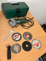 Slijpmachine Bosch PWS 6-115 + Koffer, Doe-het-zelf en Verbouw, Gereedschap | Slijpmachines, Ophalen of Verzenden, Zo goed als nieuw