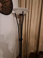 Grote staande lamp grieksmotief, Ophalen of Verzenden, Zo goed als nieuw, Glas, 150 tot 200 cm