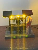 Kerstdorp stalletje met verlichting, Diversen, Kerst, Ophalen of Verzenden, Zo goed als nieuw