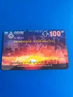Thaise Telefoonkaart TOT - 100 Baht, Ophalen of Verzenden, Buitenland