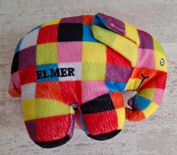 ELMER de kleurtjes olifant knuffel  beschikbaar voor biedingen