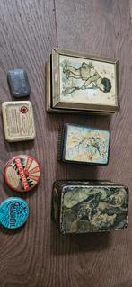Oude vintage blikken brocante antiek, Verzamelen, Blikken, Ophalen of Verzenden, Gebruikt, Overige