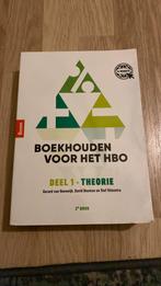 Boekhouden voor het hbo deel 1. Theorieboek & Opgaven, Gerard van Heeswijk, Ophalen of Verzenden, Zo goed als nieuw, Nederlands
