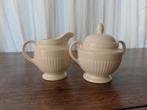 Wedgwood Edme roomstel, suikerpot melkkan, creme, nieuw, Huis en Inrichting, Keuken | Servies, Overige typen, Nieuw, Ophalen of Verzenden