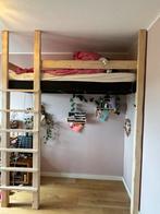 Hoogslaper steigerhout, Ophalen of Verzenden, Zo goed als nieuw, Hoogslaper