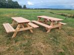 Houten Picknicktafel, Ophalen of Verzenden, Nieuw, Rechthoekig, Hout