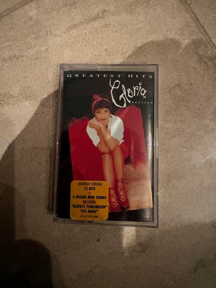 Gloria Estefan - Greatest Hits Cassetteband, Cd's en Dvd's, Cassettebandjes, Zo goed als nieuw, Origineel, Pop, 1 bandje, Ophalen of Verzenden