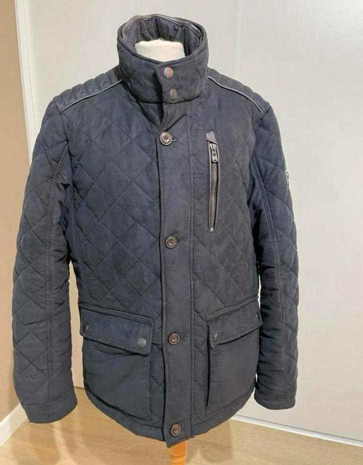 Nog nieuw winterjas van Gate One G1 maat 50 zie tekst, Kleding | Heren, Jassen | Winter, Zo goed als nieuw, Blauw, Ophalen of Verzenden