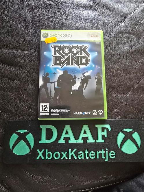 Rockband - xbox 360, Spelcomputers en Games, Games | Xbox 360, Zo goed als nieuw, Muziek, Vanaf 3 jaar, Ophalen of Verzenden