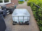 hooibak, 4 paarden of pony's of meer
