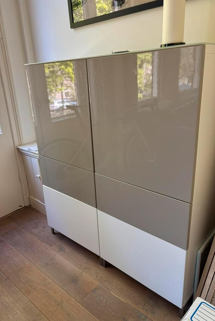 IKEA besta, Huis en Inrichting, Kasten | Televisiemeubels, Zo goed als nieuw, Minder dan 100 cm, 25 tot 50 cm, Ophalen
