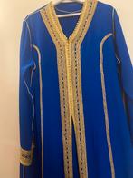 Blauwe Marokkaanse Takshita XL/XXL, Ophalen, Zo goed als nieuw, Maat 38/40 (M), Blauw