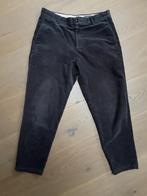 Te koop: Grove pantalon rib broek van het merk H&M MT: 48/M, Maat 48/50 (M), Ophalen of Verzenden, Gedragen, Grijs