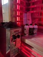 COMBI SAUNA INFRAROOD MET OPGIETKACHEL GRATIS BEZORGD! 🚚, ., Fins of Traditioneel, Complete sauna, Ophalen of Verzenden