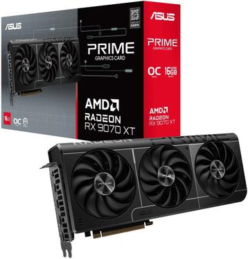 ASUS Prime Radeon RX 9070 XT OC - nieuw in doos + garantie  beschikbaar voor biedingen
