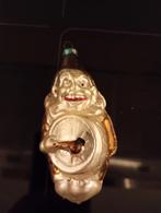 Antieke glazen kerstbal clown met trommel, Diversen, Kerst, Ophalen